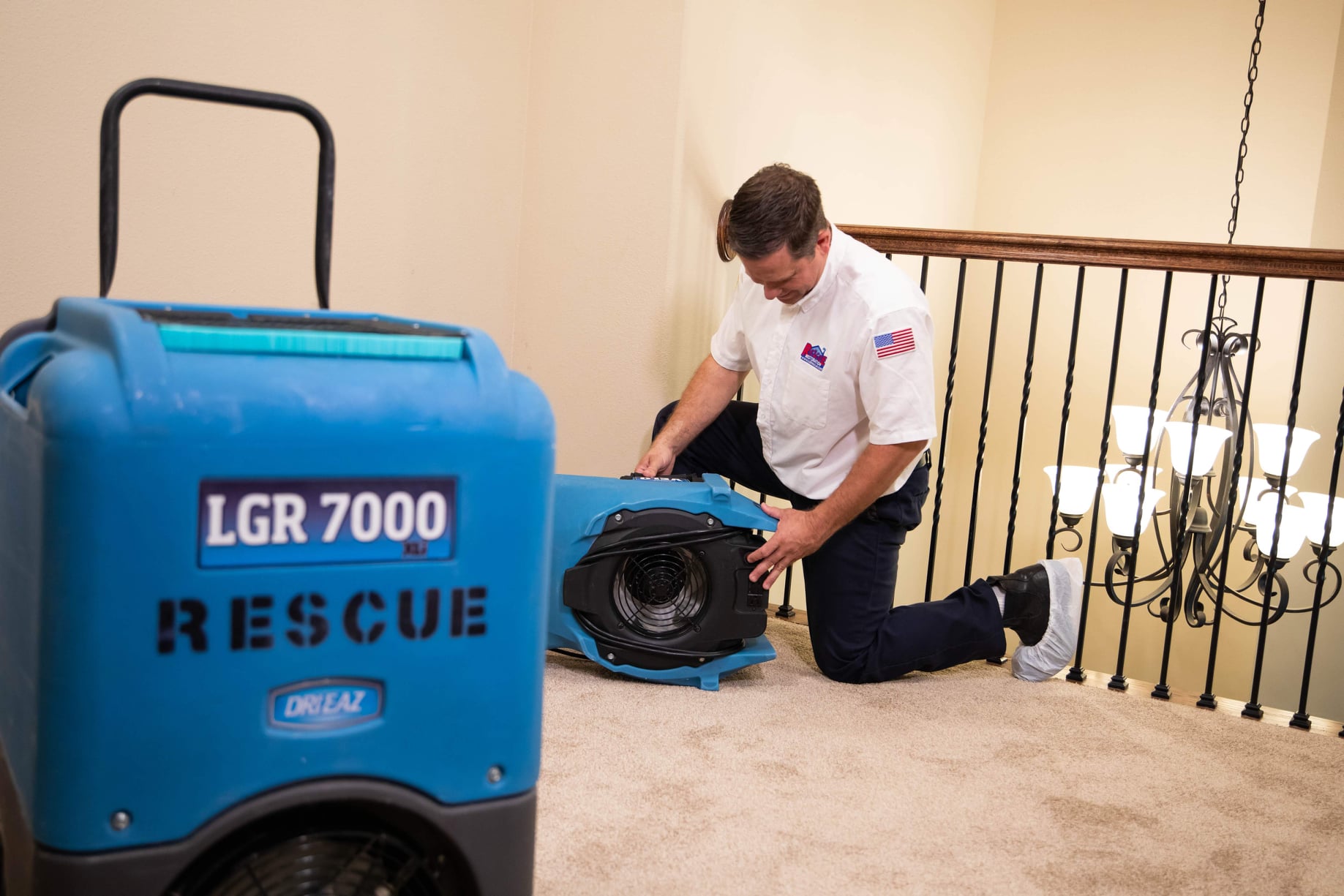 Sheetrock And Water Wall Damage Rescue Restoration